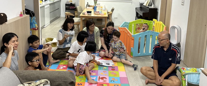 不住禱告,開兒童排