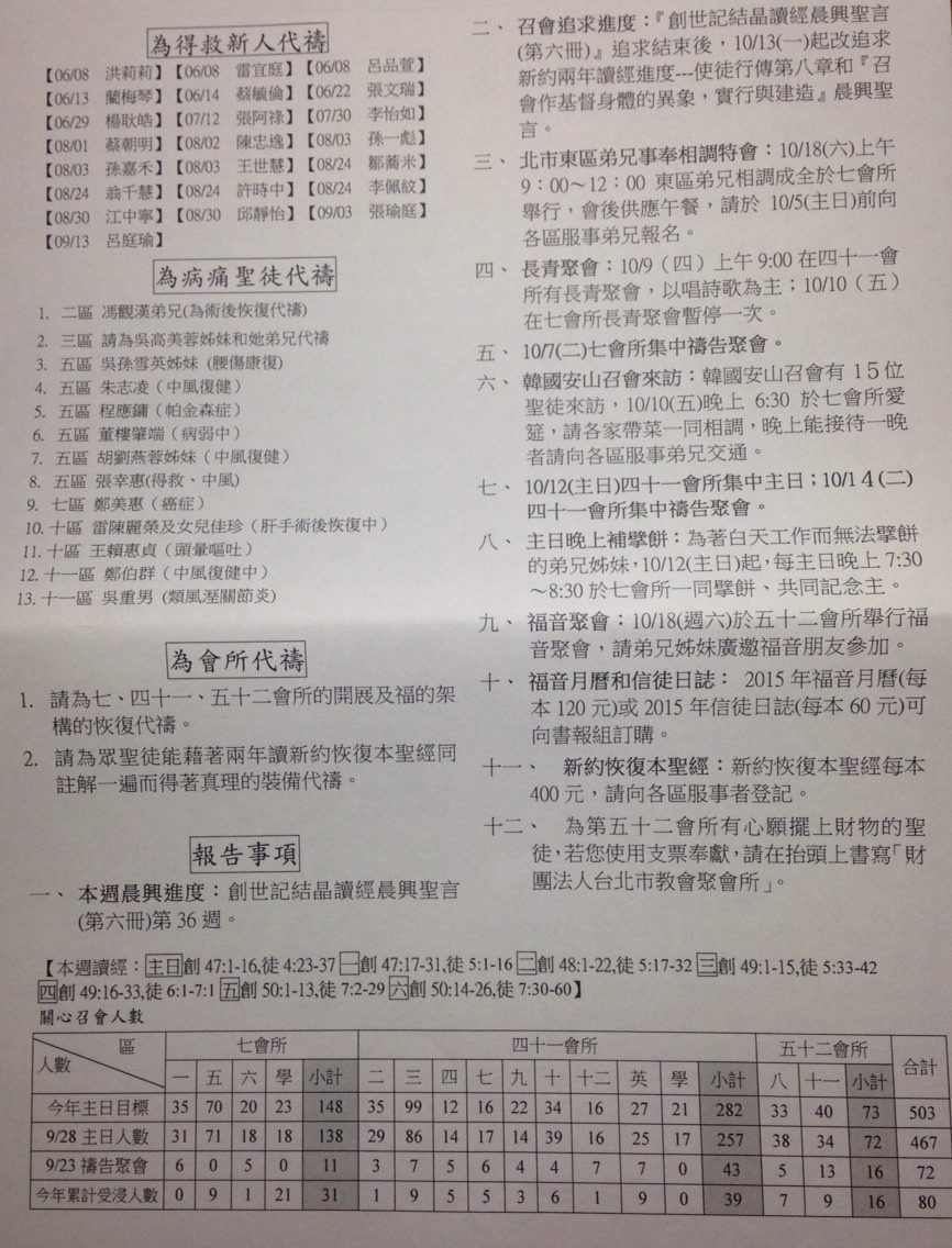 2014年7&41會所10月5日交通園地